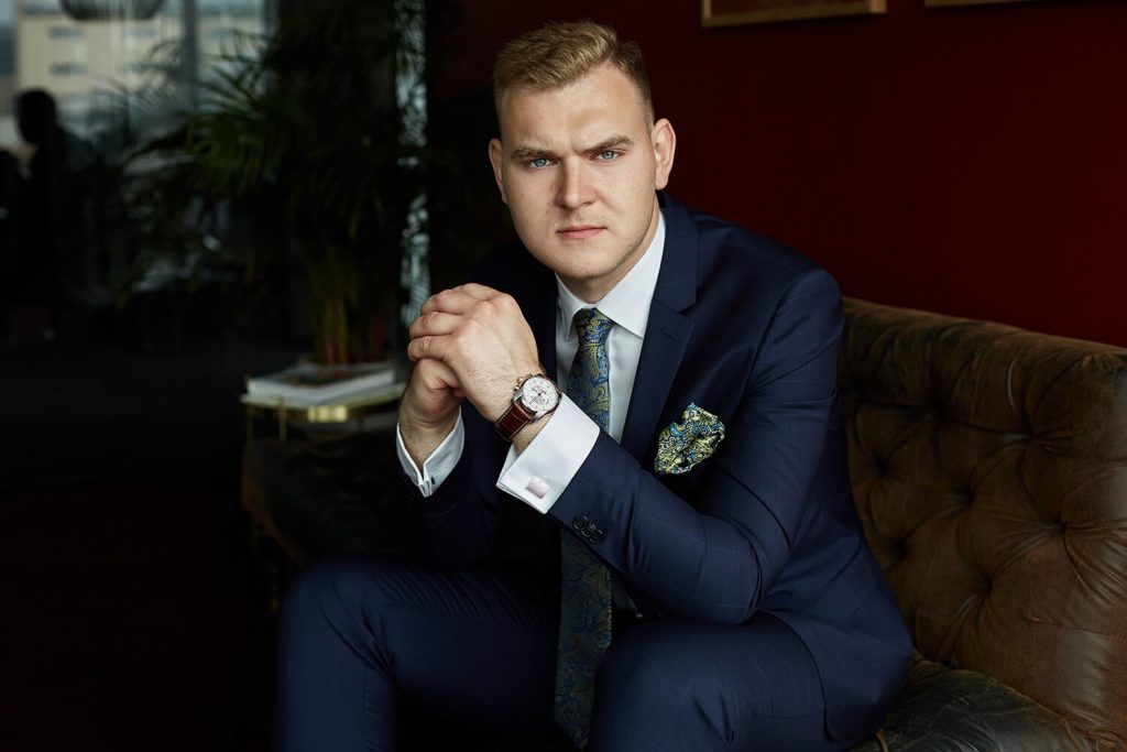 Profesjonalny portret męski