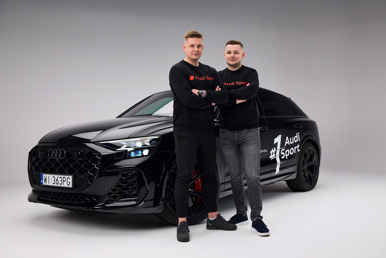 nowe audi rs sesja zdjeciowa